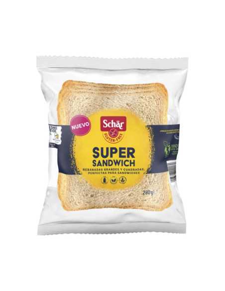 Pan Super Sandwich 280g Schar Pan Super Sandwich 280g Schar